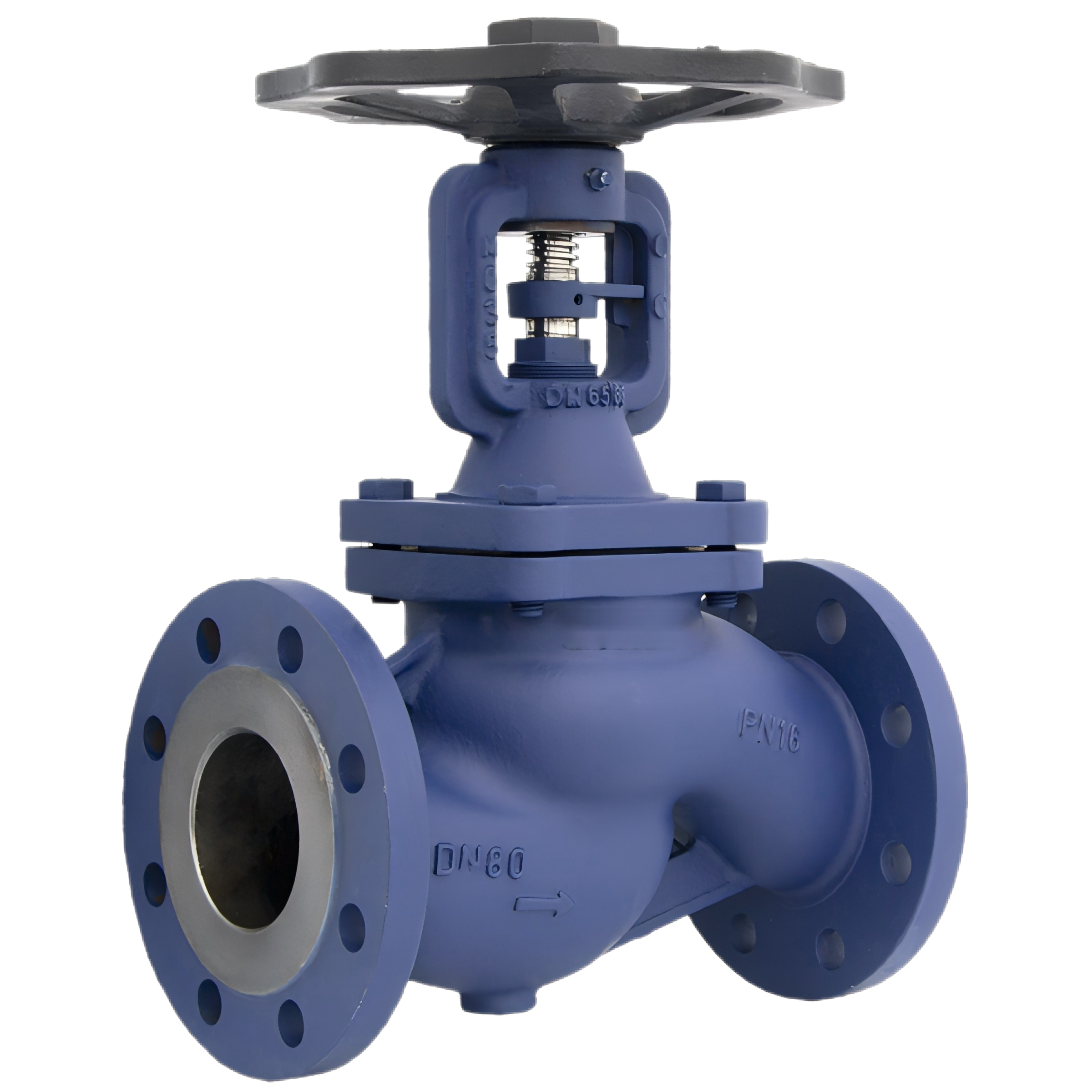 Size:1/2"-20" Class: 150#-2500# Bellow Sealed Globe Valves ssembly is helium leak-tested to assure zero leakage